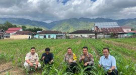 Kapolres Kerinci AKBP Arya Tesa Brahmana, S.I.K. melakukan kunjungan kerja ke Polsek Air Hangat