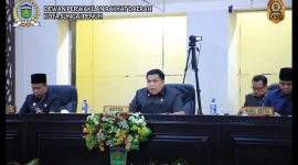 Sidang Paripurna DPRD Kota Sungai Penuh 