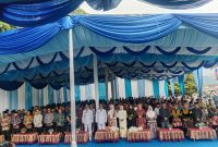 Penyambutan Walikota dan wakil Walikota Sungai penuh di Rumah Dinas 