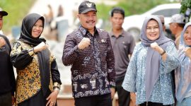 Bupati Kerinci dan Kepala Dinas PUPR Kabupaten Kerinci 