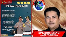 Ketua IWOI Kerinci Sungai Penuh Dpt. Doni Efendi 