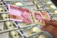 Ilustrasi nilai tukar rupiah terhadap dollar AS
