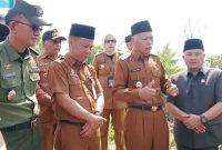 Wakil Walikota Tinjau lokasi Normalisasi sungai Batang Bungkal 
