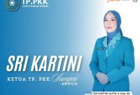 Ny. Sri Kartini S.Kep., Ns, istri Wali Kota Sungai Penuh, Alfin, SH, resmi dilantik dan dikukuhkan sebagai Ketua Tim Penggerak PKK, Ketua Dekranasda, Bunda PAUD, serta Ketua Pembina Posyandu Kota Sungai Penuh.