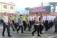 Wakapolres Kerinci Tinjau Pasukan Operasi Ketupat lebaran 2025
