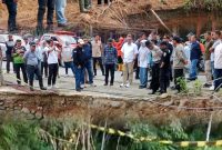 Pemerintah Kota Sungai Penuh Tinjau Lokasi Longsor 