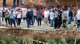 Pemerintah Kota Sungai Penuh Tinjau Lokasi Longsor 