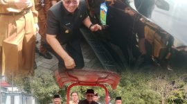 Walikota Sungai penuh Gelar Apel Kendaraan Dinas dan Penyerahan Alat Pertanian 