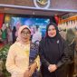Ketua Gabungan Organisasi Wanita (GOW) Kota Sungai Penuh, Ny. Mawarti Hamzah, Bersama Wakil Ketua I GOW, Firna Dianda,