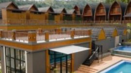 Suasana nyaman dan elegan di dalam Villa VIP Boekit Diza.(Foto inbrita)