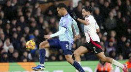 Arsenal vs Fulham (Foto AP/Dave Shopland 