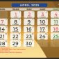 Kalender Bulan April