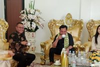 Walikota Sungai penuh Alfin SH Sambut Hangat Kunjungan Silahturahmi Menko Kumham Imipas Yusril Ihza Mahendra 