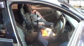 Sejoli Meninggal di Mobil 