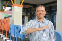 Kepala Bandara Depati Parbo Kerinci Rahmat Subhan Fajri ,S.Kom,MM 