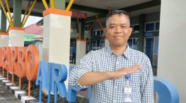 Kepala Bandara Depati Parbo Kerinci Rahmat Subhan Fajri ,S.Kom,MM 