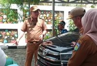 Walikota Sungai penuh Alfin SH Sidak Mobil Dinas 