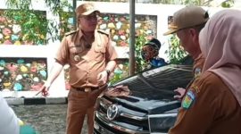 Walikota Sungai penuh Alfin SH Sidak Mobil Dinas 
