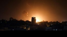 Ilustrasi Serangan Israel ke Gaza  ( Foto Screenshot CNN Indonesia)