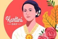 Ilustrasi ucapan Selamat Hari Kartini 2025