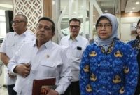 Kepala BPJPH Ahmad Haikal Hasan saat memberikan keterangan.