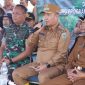 Walikota Sungai Penuh Alfin, SH, Bersama  Wakil Walikota Azhar Hamzah dan Forkopimda Acara  penanaman padi serentak di Desa Tanjung Bunga,