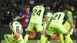 Barcelona mengunci kemenangan 1-0 atas Mallorca (Foto detikNews)