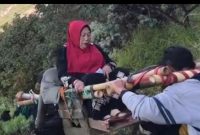Sang Legenda Gunung Lawu ( Foto Screenshot Detik)