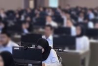 Ribuan CPNS Mundur ( Foto Screenshot )