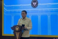 Wiranto Penasihat Khusus Presiden Bidang Politik dan Keamanan bertemu dengan Presiden Prabowo Subianto