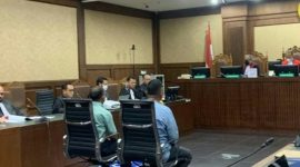 Foto : Sidang Sidang Kasus Hasto Kristiyanto ( Foto Screenshot detikNews)