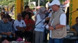 Walikota Sungai Penuh Alfin, SH Acara Aksi Nyata Bersih Kota Peduli Lingkungan