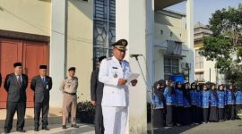 Pemerintah Kota Sungai Penuh menggelar upacara peringatan Hari Otonomi Daerah (Otda) ke-XXIX Tahun 2025 di lapangan Kantor Walikota Sungai Penuh