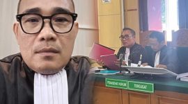 Victorianus Gulo, S.H., M.H., selaku kuasa hukum terdakwa Don Fitri Jaya