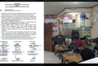 Pertemuan Tokoh Adat dan Tokoh Masyarakat Sungai Ning, Camat Sungai Bungkal membahas TPA RPT 