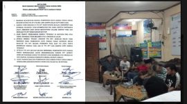 Pertemuan Tokoh Adat dan Tokoh Masyarakat Sungai Ning, Camat Sungai Bungkal membahas TPA RPT 