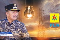 Bupati Kerinci  Monadi Apresiasi PLTA dan PLN 