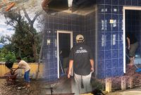 Karyawan dan Karyawati Kantor Pusat PT Tren Gen Horizon mengadakan kegiatan sosial Gerakan Jumat Bersih (GJB)