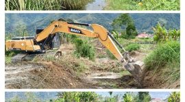 Normalisasi Sungai oleh  Dinas PUPR Kota Sungai Penuh Diapresiasi Masyarakat.