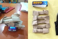 Satuan Reserse Narkoba Polres Kerinci meringkus seorang pemuda berinisial GL  (Foto Humas Pores Kerinci )