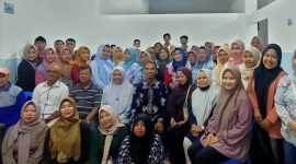 Dinas Kesehatan Kota Sungai Memberi Sosialisasi Kepada Puluhan Karyawan Dapur MBG Kota Sungai 