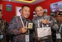Alfin, SH Munas APEKSI UMKM Sungai Penuh Tampil di Pameran Nasional(Foto Humas Pemkot)