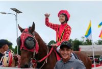 Najla Al Balkis, Taklukkan Arena Pacuan Kuda Bukittinggi 