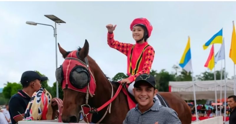 Najla Al Balkis, Taklukkan Arena Pacuan Kuda Bukittinggi 