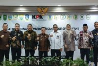 Walikota Sungai Penuh Alfin, SH Rapat Koordinasi Bersama KPK (Foto Humas Pemkot)