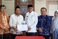 Wakil Wali Kota Sungai Penuh, Azhar Hamzah, menerima kunjungan Kepala Balai Bahasa Provinsi Jambi,