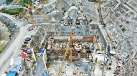 PLTA PT Kerinci Merangin Hidro (KMH)  di Batang Merangin