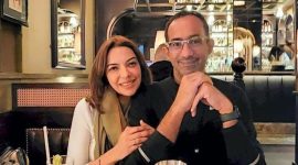 Najwa Shihab dan suaminya, Ibrahim Sjarief bin Husein. (Foto: Dok Instagram)