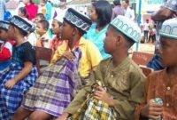 Anak - anak Selesai di Khitan (Foto Ilustrasi)