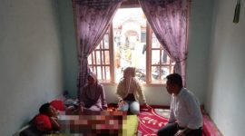 Foto Bocah berinisial BAI (10) warga Desa Sangir, Kecamatan Kayu Aro, Kabupaten Kerinci.Korban malpraktek (foto  Polres Kerinci)
